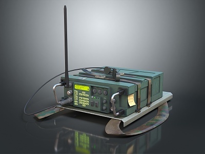 現代通信設備 發報機與電報機3D模型的技術與應用